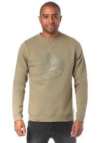 LAKEVILLE MOUNTAIN, Herren Milo Logo Sweatshirt, Khaki
