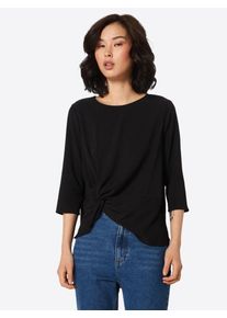Pieces, Damen Bluse, Schwarz