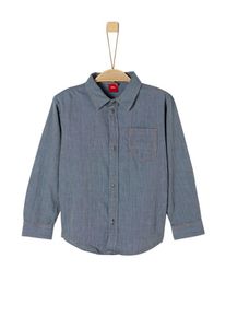 s.Oliver Junior, Hemd, Rauchblau / Orange