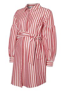 MAMALICIOUS, Damen Gestreifte Tunika, Rot