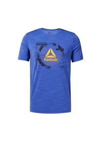 Reebok, Herren Funktionsshirt, Royalblau / Gelb / Schwarz