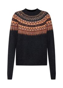 Review, Damen Norwegerpullover, Schwarz