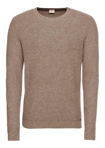OLYMP, Herren Pullover, Dunkelbeige