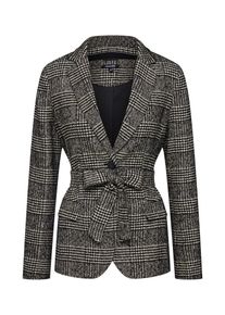 More & More MORE & MORE, Damen Blazer, Grau / Schwarz