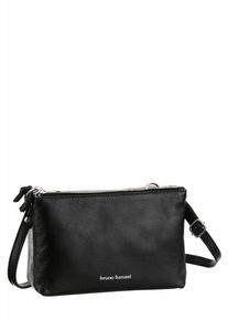 Bruno Banani, Damen Umhängetasche, Schwarz / Silber