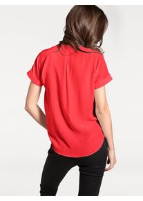 Heine, Damen Seidenbluse, Rot