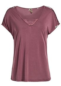 Khujo, Damen T-Shirt ' AVEN ', Rosa