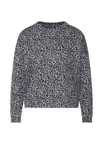 Only, Damen Pullover 'onlLEONORA L/S TOP BOX JRS', Grau
