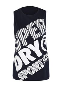 Superdry, Damen Top 'Japan Edition', Navy / Weiß