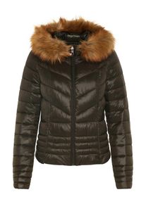 Véro Moda VERO MODA, Damen Kapuzen Wattierte Jacke, Dunkelgrün