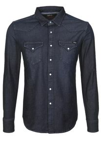 Replay, Herren Jeanshemd, Nachtblau