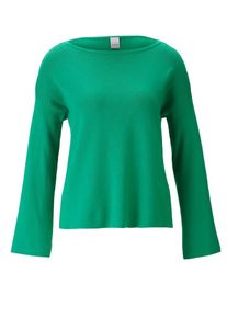 Heine, Damen Feinstrickpullover, Gr&uuml;n