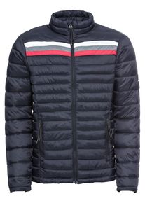 Blend, Herren Jacke 'Outerwear', Dunkelblau / Rot / Weiß