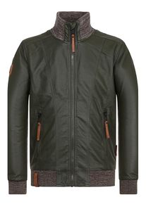 Naketano, Herren Jacket 'Glockenbach Bukkake', Grün