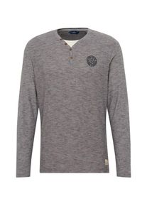 Tom Tailor, Herren T-Shirt, Graumeliert / Schwarz