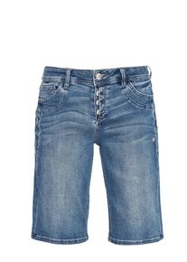 s.Oliver RED LABEL, Damen Bermuda, Blue Denim