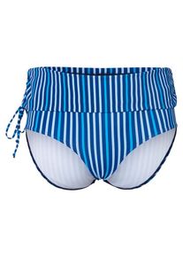 JUNAROSE, Damen Badehose, Blau / Neonblau / Hellblau