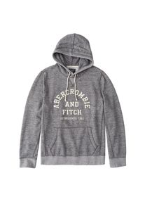 Abercrombie & Fitch Abercrombie & Fitch, Herren Sweatshirt 'CORE LOGO POPOVER GREY', Grau