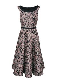 Heine, Damen Cocktailkleid, Bronze / Schwarz