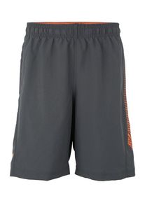 Under Armour, Herren Shorts 'Woven Graphic', Dunkelgrau / Orange