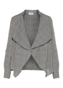 Noisy may, Damen Blazer, Grau / Wei&szlig;