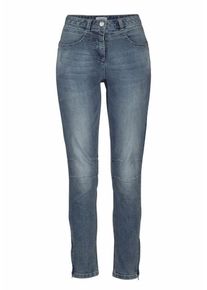 Aniston, Damen Röhrenjeans, Blau
