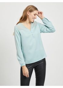 Vila, Damen Bluse, Hellblau