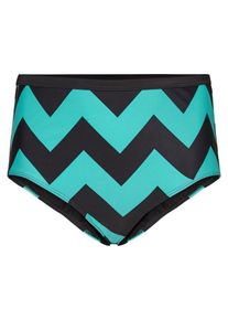 JUNAROSE, Damen Bikinihose, Marine / Aqua