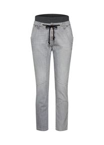 PLEASE, Damen Jeans, Hellgrau