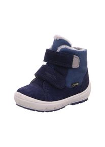 Superfit, Mädchen Winterstiefel 'GROOVY', Blau / Dunkelblau / Grau