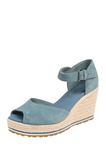 Timberland, Damen Riemchensandale 'Nice Coast', Creme / Rauchblau