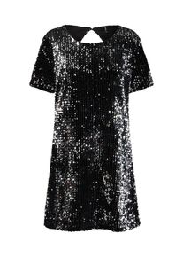 Only, Damen Minikleid 'onlCONFIDENCE', Schwarz / Silber