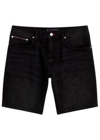 Tommy Hilfiger, Herren Jeansshorts 'Brooklyn', Schwarz