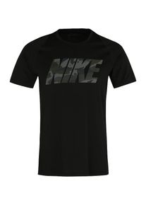 Nike, Herren Sport-Shirt, Grau / Khaki / Schwarz