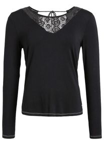 Khujo, Damen Longsleeve 'Cambria', Schwarz