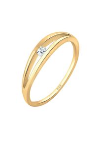 Diamore, Damen Ring 'Wellen', Gold