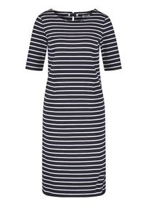 Gerry Weber, Damen Kleid, Blau / Weiß
