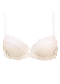 Lascana, Damen Push-Up-BH, Creme / Weiß