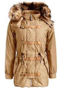 Khujo, Damen Parka 'Neema', Hellbraun