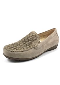 Gabor, Damen Slipper, Dunkelbeige