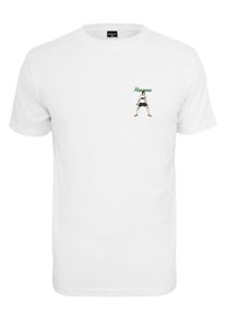Mister Tee, Herren Shirt 'Krautz', Mischfarben / Weiß