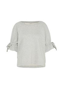 soyaconcept, Damen kurzes Sweatshirt, Graumeliert