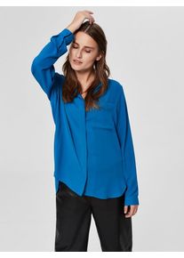 Selected Femme, Damen Hemd, Blaumeliert