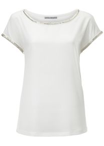 Heine, Damen Blusenshirt, Weiß