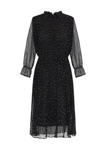 Apart, Damen Kleid, Creme / Schwarz