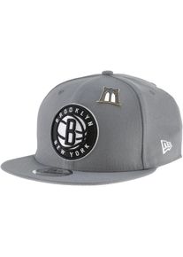 New Era, Herren 9FIFTY Brooklyn Nets Cap, Grau