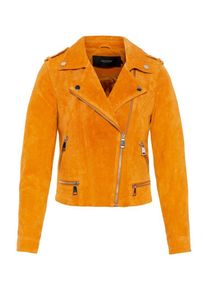 Véro Moda VERO MODA, Damen Jacke 'Suede', Orange