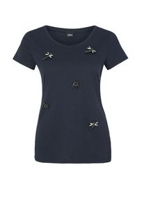 s.Oliver BLACK LABEL, Damen T-Shirt, Nachtblau