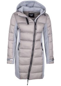 Dry Laundry Japan Dry Laundry, Damen Parka, Cappuccino / Grau