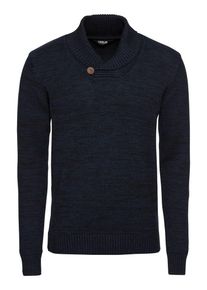 !Solid, Herren Pullover 'Knit - Thune', Dunkelblau